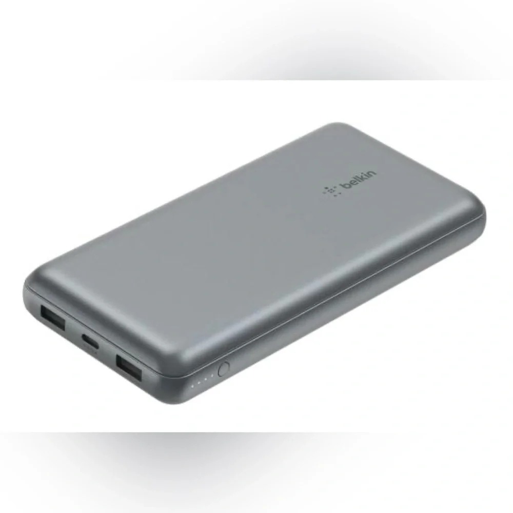 NEW! Belkin BoostCharge Pro 20K Power Bank - Silver - in unopened box